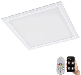 Plafonieră LED dimabilă Eglo 79464 POZZALLO LED/16W/230V alb + telecomandă