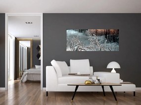 Tablou - Pajiște înghețată (120x50 cm)