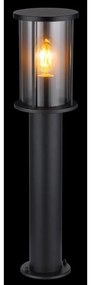 Stalp mic pentru exterior design modern IP54 Gracey negru