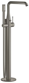Baterie cada freestanding antracit periat, pipa pivotanta, Grohe Essence