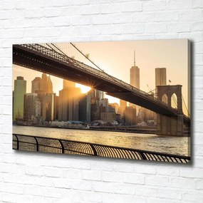 Pictură pe pânză Podul brooklyn