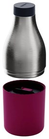Sticla termica si cutie pentru alimente integrata Trebonn Food&Hydrate 2 1622108, 450/520 ml, Otel inoxidabil, Inox/Violet