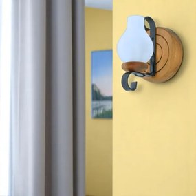 Aplică ROATA 1xE14/40W/230V fag