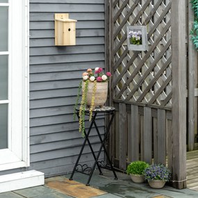 Outsunny Suport pentru plante Ø36 x 67 cm Suport pentru flori pliabil rotund pentru balcon mozaic de piatră grădină interior exterior multicolor | Aosom Romania