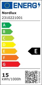 Aplica LED cu priza, protectie IP44, pentru baie Malaika 68 alb