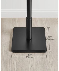 Cuier de podea LINEA, negru