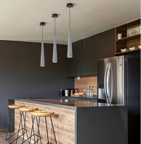 Lampă suspendată pe cablu ANISHA 1xGU10/35W/230V gri
