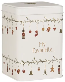 IB Laursen Cutie din tabla pentru prajituri MY NOSTALGIC CHRISTMAS - MY FAVOURITE