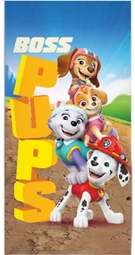 Patrula Cățelușilor Boss Pups prosop de baie, prosop de plajă 70x140cm