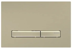 Clapeta de actionare Geberit Sigma50 alama finisaj periat