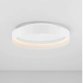 Plafoniera circulara aluminiu alb LED CCT LUMIA 45cm