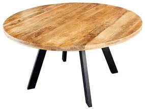 Masa rotunda design industrial vintage Iron Craft 145cm
