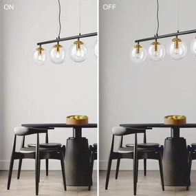 Lustră pe cablu ELOISE 4xE14/15W/230V