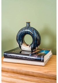 Vază din gresie Bloomingville Baldvin, negru