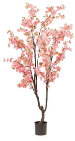 Copac Artificial cu floare de cireș roz - 210 cm