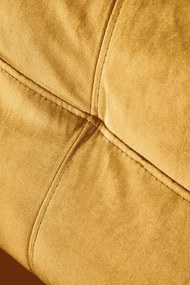 Fotoliu recliner Felipe 2 velvet mustariu H103 cm