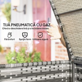 Outsunny Cutie de Depozitare in Aer Liber cu Captuseala | Aosom Romania