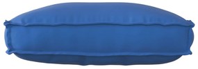 vidaXL Pernă pentru spătar din paleți Albastru regal 70 x 40 x 12 cm