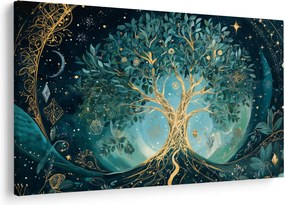 Tablou – Arborele vieții în univers (90x60 cm)