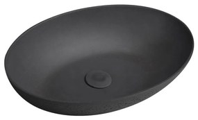 Sapho - Lavoar pentru blat FORMIGO 60 x 40 cm beton/antracit