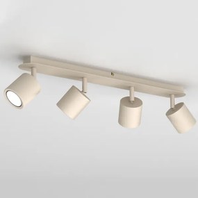 Plafonieră cu 4 spoturi DEMIA 4xGU10/8W/230V bej
