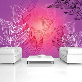 Fototapet - Flori (254x184 cm)