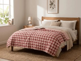 Cuvertura de pat TARTAN HEART, colorata Dimensiune: 220 x 240 cm