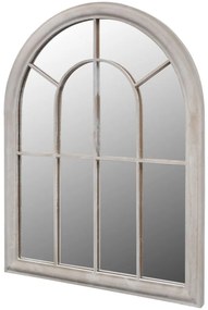 vidaXL Oglindă de grădină arcadă rustică 69x89 cm interior &amp; exterior