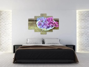 Tablou - plantă violetă (150x105 cm)