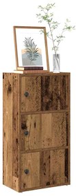vidaXL Bibliotecă Lemn vechi 40x24x77 cm Lemn prelucrat