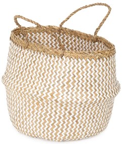 Coș depozitare din iarbă de mare, ⌀ 35 cm Zic Zac - Compactor