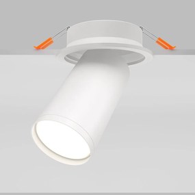 Spot incastrabil design tehnic Focus S alb