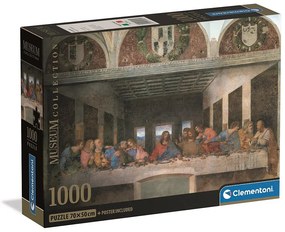 Artă The Last Supper Puzzle Clementoni Compact de 1000 de piese