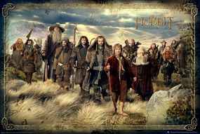 Poster Hobbitul: O călătorie neașteptată, (91.5 x 61 cm)