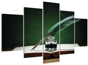 Tablou cu stilou sriind (150x105 cm)