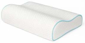Pernă anatomică cu umplutură de spumă cu memorie 42x61,5 cm – Mila Home