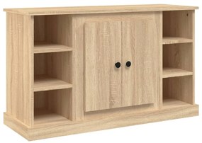816443 vidaXL Servantă, stejar sonoma, 100x35,5x60 cm, lemn compozit