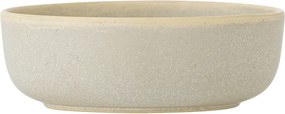 Set 4 boluri din ceramică cu crab verde în relief, D14,5×H5 cm, „Hadden"