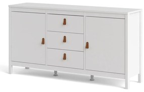 Comodă albă joasă 151x80 cm Madrid – Tvilum