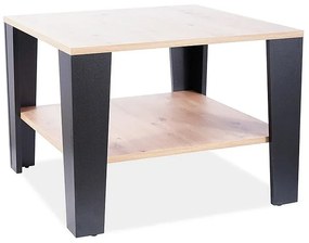 Masă de cafea Quinn (Stejar + Negru). 1050757