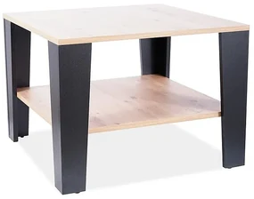 Masă de cafea Quinn (Stejar + Negru). 1050757