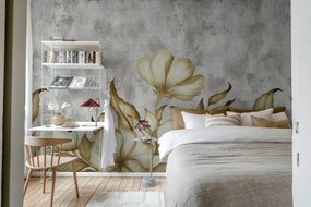 Tapet Floral Fantasy, Gray, Rebel Walls