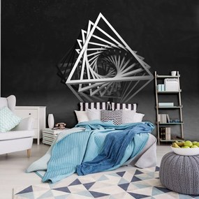 Fototapet - 3D geometrie (254x184 cm)