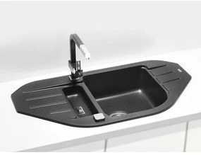 Chiuvetă de bucătărie ALVEUS 1090940 NIAGARA 90x50 cm negru