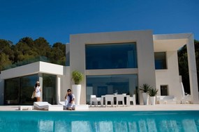 Masuta auxiliara de exterior / interior design modern premium JUT SUN CHAISE TABLE 44405 Vondom