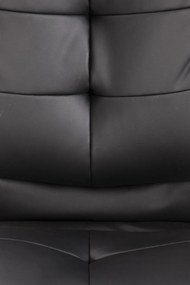 Scaun de birou Preston negru - H124 cm
