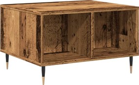 vidaXL Măsuță de cafea, lemn vechi, 60x50x36,5 cm, lemn prelucrat