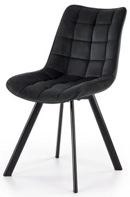 Scaun de bucaterie Jordan, negru