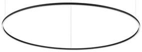 Ideal Lux - Lustră LED suspendată pe cablu ORACLE SLIM LED/83W/230V 4000K, Ø 150 cm, neagră