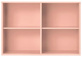 Bibliotecă roz suspendată 89x61x32,5 cm Mistral – Hammel Furniture